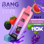 Bang Legend 110000 Puffs 3 w 1 Smaki – Jednorazowy E-Papieros Z Niezrównaną Wydajnością i Wszechstronnością Smaków! - obrazek 11